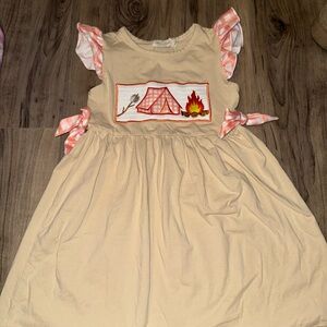 Campfire Smocked Girls Dress